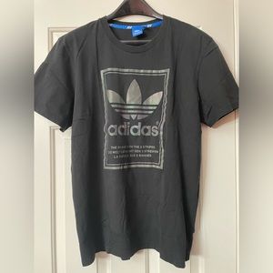 Men’s Adidas 3 Stripes‎ t-Shirt Black XL